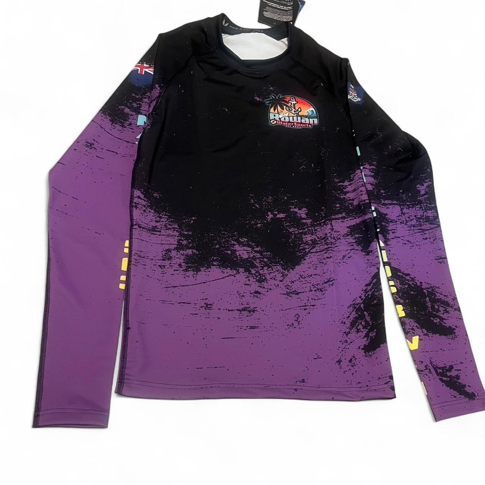 Purple and black Rowan long sleeve top' to Poshmark Poshmark